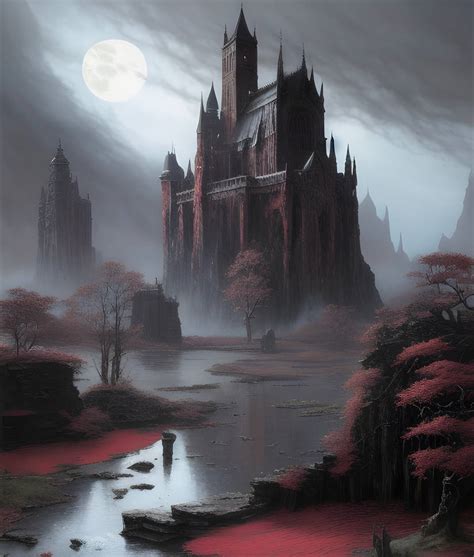 Foggy Castle Grounds By Dubbedemotions On Deviantart