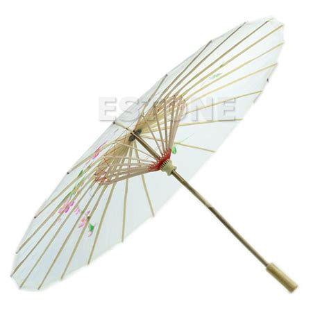 japanska kinesiska paraply art deco målade parasoll paraplyer grandado