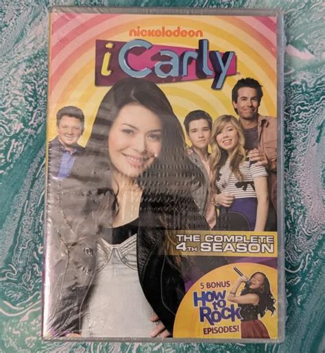 New And Sealed Icarly The Complete 4th Season Dvd Nickelodeon Tv