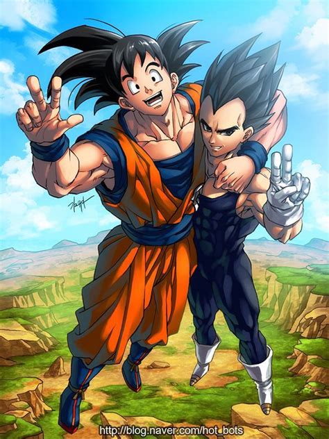 Where dragon ball gt had vegeta content with goku's status as the greatest martial artist in the universe, super's vegeta isn't ready to let the rivalry go quite yet. Goku & Vegeta | Dragonball z, Goku e vegeta, Desenhos ...