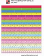 Free Printable Fraction Bars/Strips Chart (Up To 20) - Number Dyslexia ...