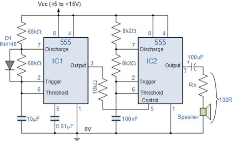 555 Oscillator Tutorial The Astable Multivibrator