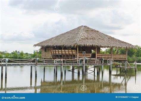 Tradition Thai Hut Stock Image Image Of Countryside 31536657