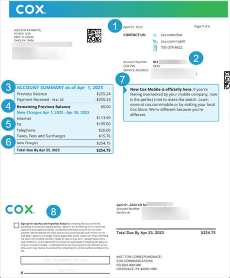 How To Read Your Cox Bill