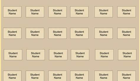 How to Make a Digital Seating Chart with Google Slides - Enjoy Teaching