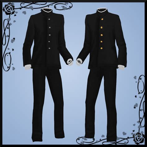 Male School Uniform Download By Reseliee On Deviantart
