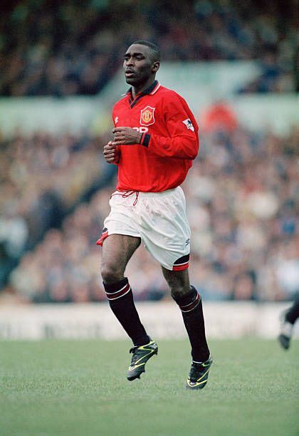 Andy Cole Of Man Utd In 1995 Andy Cole Manchester United Legends