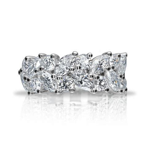 Marquise And Brilliant Cut Diamond Ring Lior Platinum Paul Bram