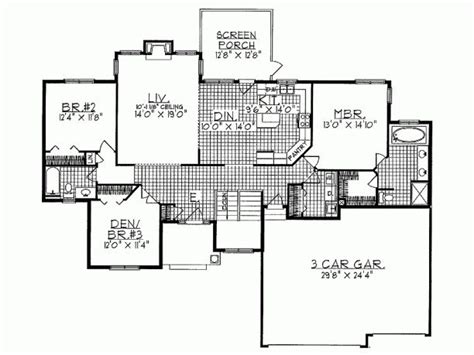 Typical American House Plan