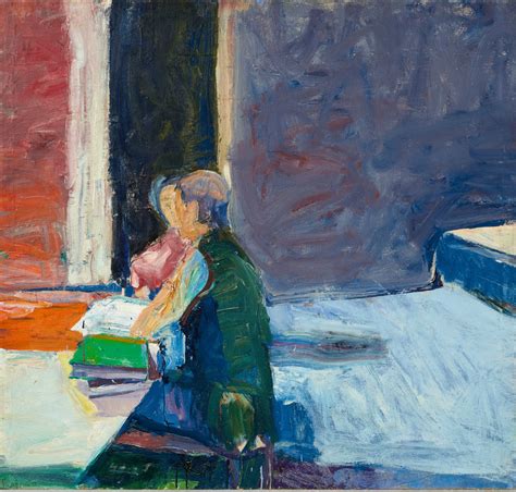 Richard Diebenkorn 1922 1993interior With Figures 1960oil On Canvas