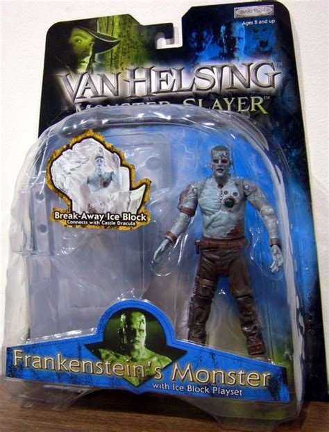 Frankensteins Monster Ice Block Playset Van Helsing Action Figure
