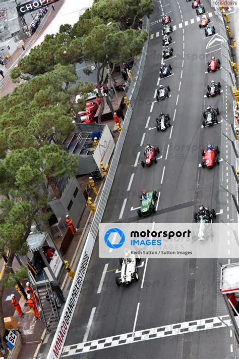 Race Start At Monaco Historic Grand Prix Monte Carlo Monaco 13 15