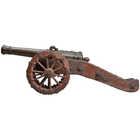 Model Cannon Germany 17th Century At 1stdibs Model Cannons For Sale