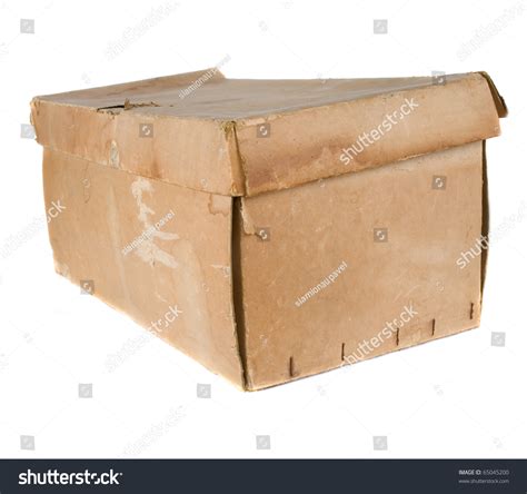 Old Cardboard Box Stock Photo 65045200 Shutterstock