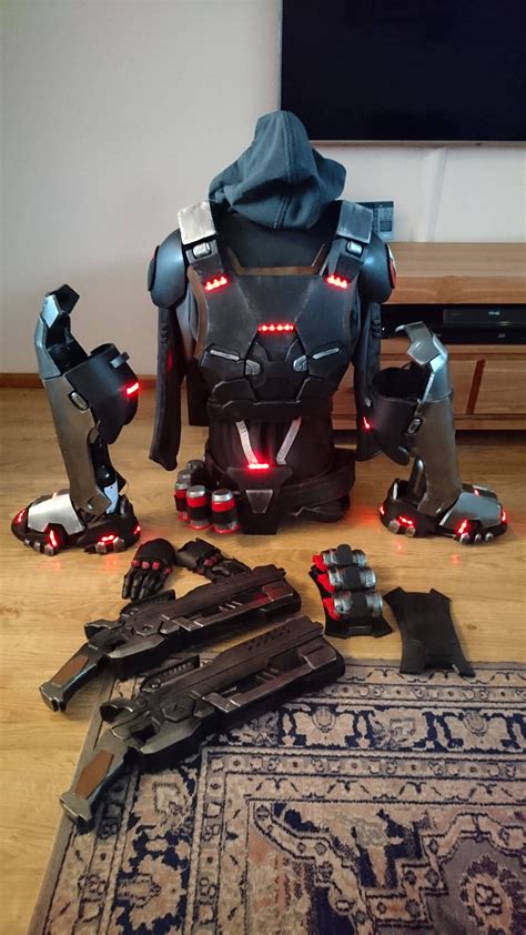 Hi This Is A Custom Made Cosplay Of Blackwatch The Outfit Is Fanmade