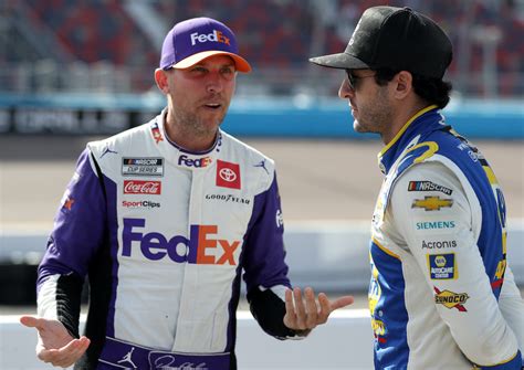 Denny Hamlin Reveals Unique Connection To Chase Elliott That Dates Back