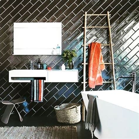 10 Inventive Ways To Lay Subway Tile In Your Home Small Bathroom