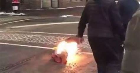 Man Bursts Into Flames After Being Tasered By Security Guard Mirror