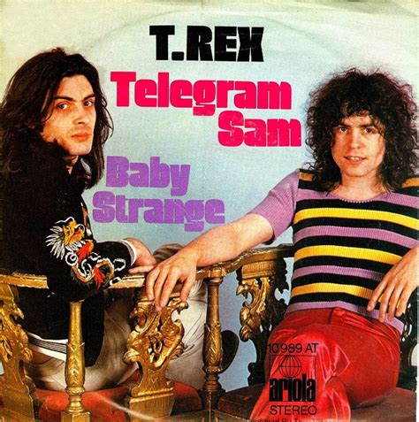 T Rex Telegram Sam Baby Strange Vinyl At Discogs