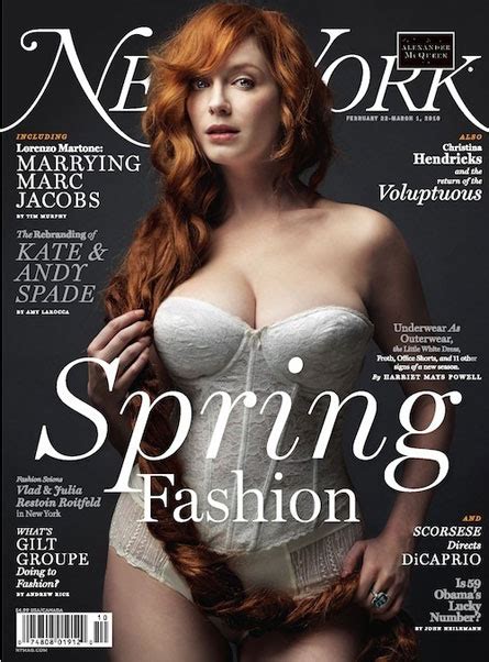 Christina Hendricks Covers New York Magazine