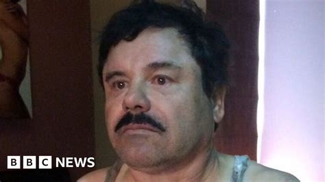 El Chapo Recaptured After Jail Break Bbc News