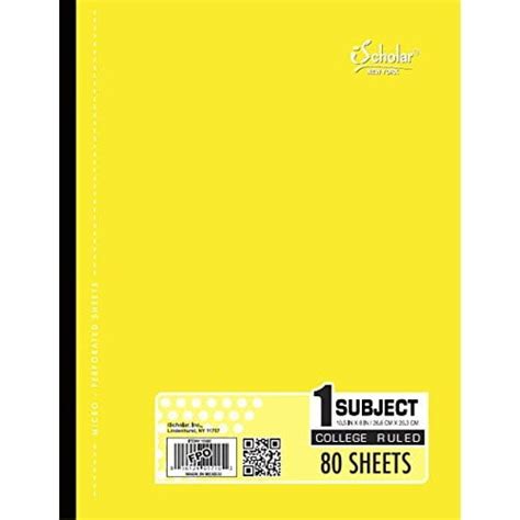 Ischolar Coil Less 1 Subject Notebook 10582