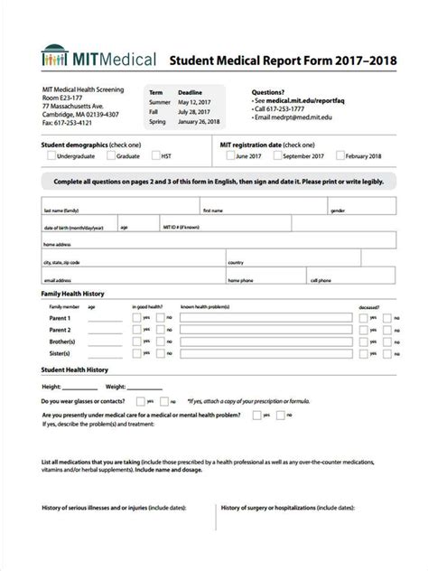 Free 7 Medical Report Forms In Samples Examples Formats In Medical