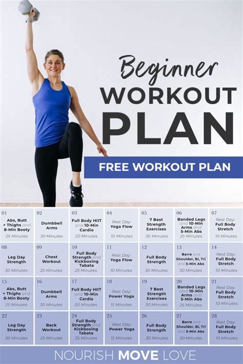 Body Workout Plan For Beginners