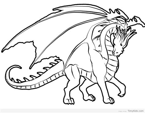 Free dragon with 2 heads coloring page online. Two Headed Dragon Coloring Pages at GetColorings.com ...