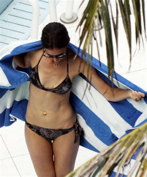 Katie Holmes In Bikini At Pool In Miami Gotceleb