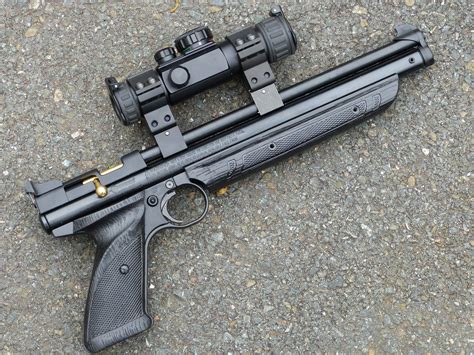 Crosman 1322 22 Cal Pellet Pistol With Scope Air Guns Pinterest
