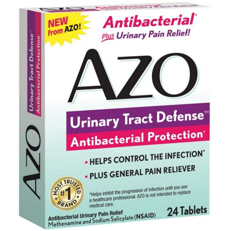 AZO Urinary Tract Defense Tablets Antibacterial Protection Ea EBay
