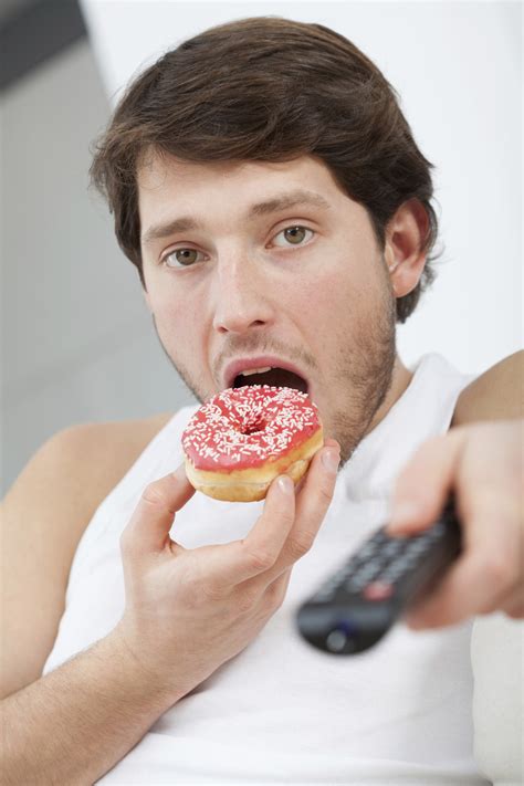 Sexy Stock Photos Of Men Eating Donuts