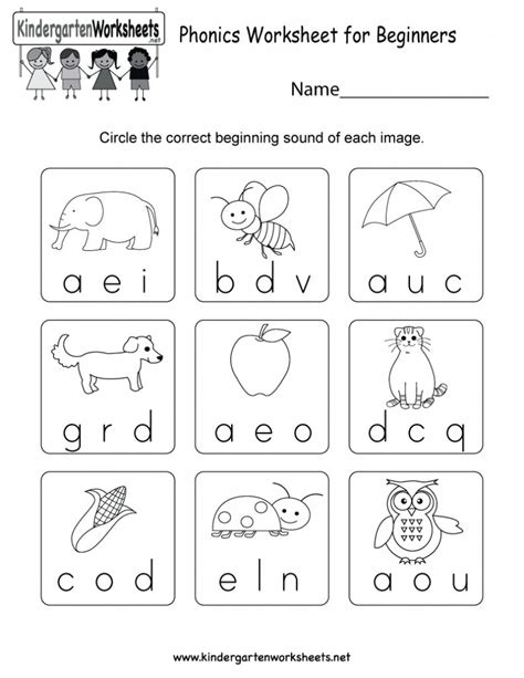 Collection Of Preschool Printable Phonics Worksheets Download Them
