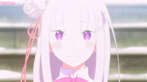 Darling in the franxx | see more about zero two, darling in the franxx and gif. Emilia Anime GIF - Emilia Anime Smile - Discover & Share GIFs