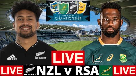 All Blacks Vs Springboks Live Commentary The Rugby Championship 2021