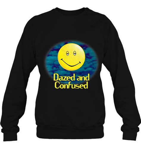 Dazed And Confused Smiley Face Circle Logo