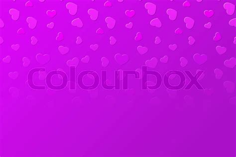 Falling Fading Vivid Pink Hearts Stock Image Colourbox