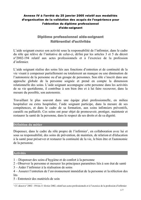 Projet Professionnel Document Manuscrit Aide Soignante Exemple / RÃ