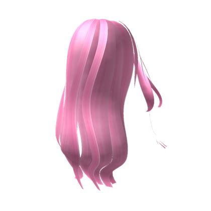 Black hair with clothes and bandage. Pink hair - Roblox
