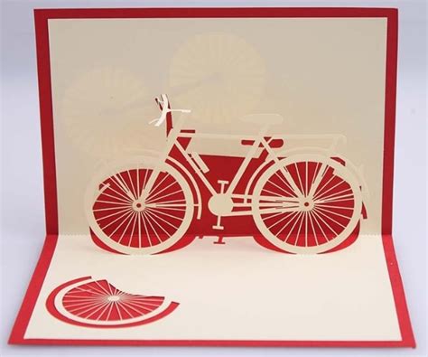 See more ideas about 3d cards, cards, card toppers. 5pcs/lot,3D pop up card,DIY drawing, Bike Bicycle design, Birthday card, Greeting card for ...