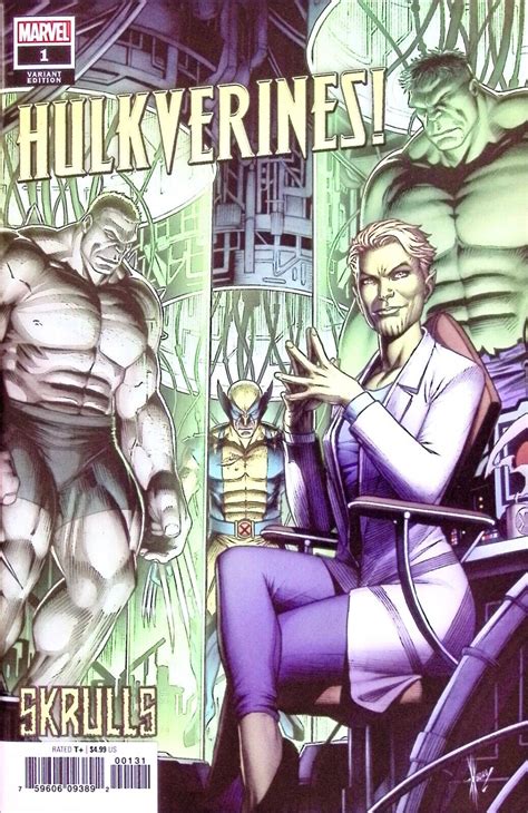 Hulkverines Comic 1 — Weapon H Hulk Wolverine Keown Variant Cover