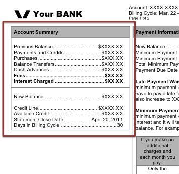 Pay utility bills, view payment history, and bill history. Monthly Credit Card Statement Walkthrough