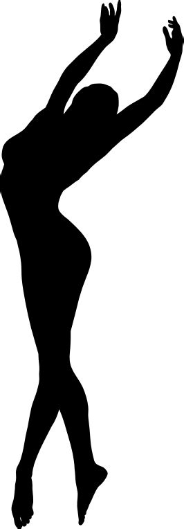 Dancing Woman Silhouette Openclipart