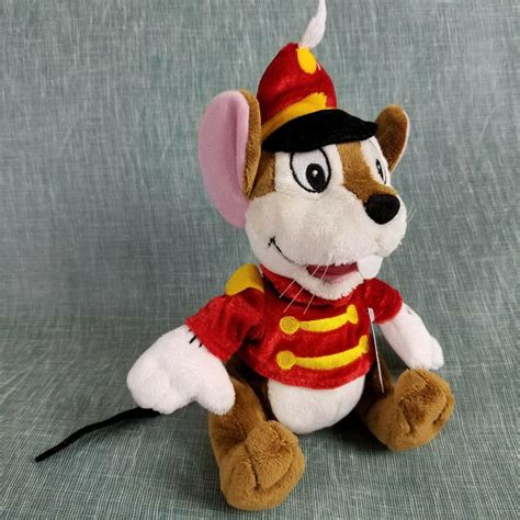 Timothy Q Mouse Disney Store Plush Dumbo Circus Ringmaster Stuffed