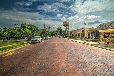 Our Brick Road Main Street Minden La Minden Louisiana Louisiana