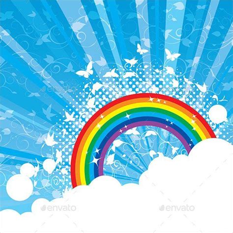 Rainbow Background 15 Free Psd Eps Format Rainbow Background