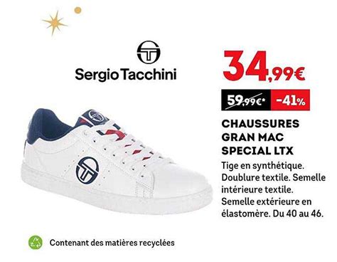 Offre Chaussures Gran Mac Spécial Ltx Sergioi Tacchini Chez Sport 2000