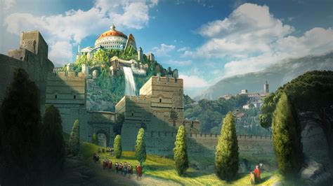 Artstation Fantastical Roman City