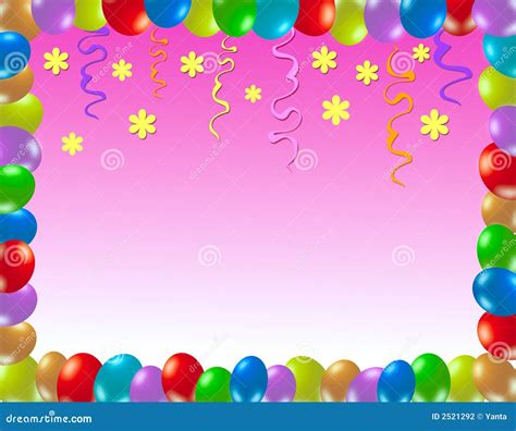 Colorful Birthday Borders And Frames